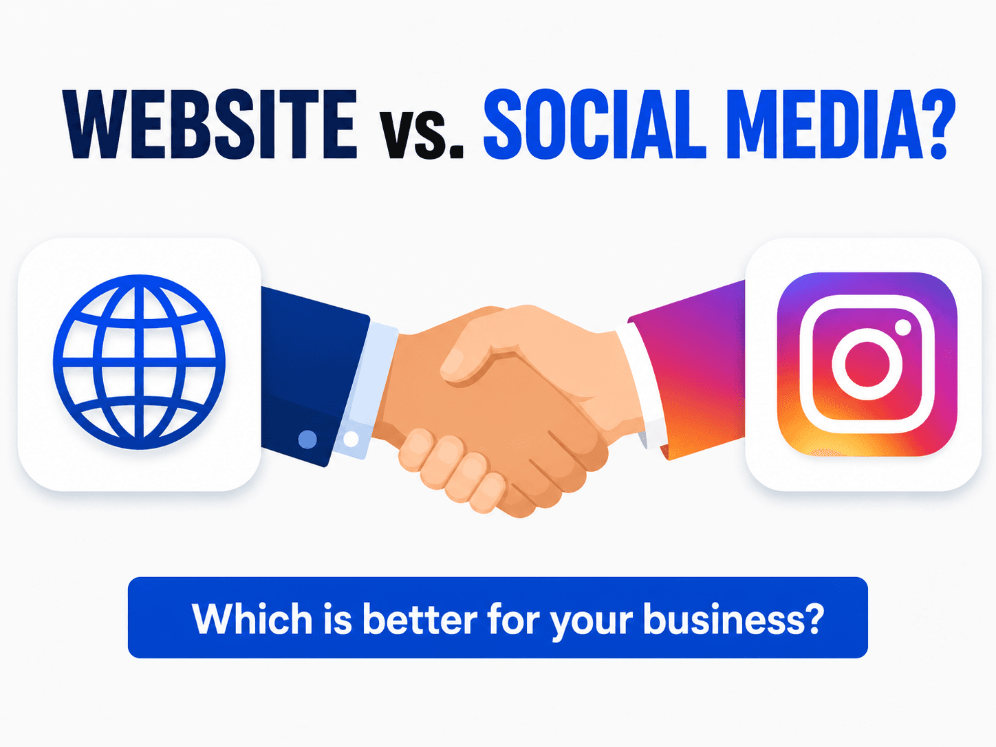 A Website Doesn't Bring Customers. Social Media Does. But Social Media Doesn't Close Sales. Your Website Does.